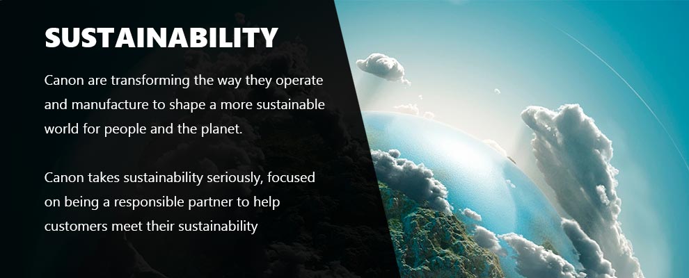 canon sustainability